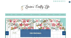 Desktop Screenshot of laurascraftylife.com