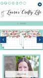 Mobile Screenshot of laurascraftylife.com